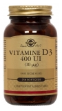 Solgar Vitamīns D3 400 SV (10mcg) 250 Kapsulas
