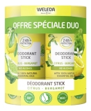 Weleda Citrus Bergamote Deodoranta Zīmulis 2 x 50 g iepakojumā