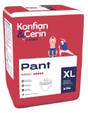 Stentil Konfian & Cerin Pant Maxi 14 Absorberande Byxor för Vuxna Storlek XL