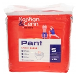 Stentil Konfian & Cerin Pant Maxi 14 Fraldas-Calça Absorventes para Adultos Tamanho S