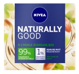 Nivea Naturally Good Soin de Nuit Régénérant Argan 50 ml