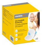 Medela 60 Coussinets d\'Allaitement Ultra-Respirants