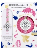 Roger & Gallet Rosa Acqua Profumata Benefica Set Regalo 30 ml + Sapone Benefico 100 gr Gratis