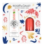 Roger & Gallet Fiore di Fico Acqua Profumata Benefica Set Regalo 100 ml + Candela Profumata 75g in Omaggio