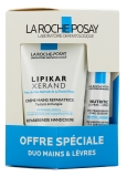 La Roche-Posay Lipikar Xerand Hand Cream 50 ml + Nutritic Lip 4.7 ml Special Offer