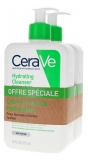 CeraVe Crème Lavante Hydratante Lot de 2 x 473 ml