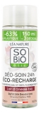 Léa Nature SO BIO étic Déo-Soin 24H Lait D'Ânesse Éco-Recharge Bio 150 ml