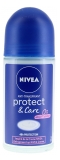 Nivea Protect & Care Déodorant Anti-transpirant 48H Roll-On 50 ml