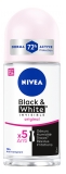 Nivea Black & White Invisible Déodorant Anti-Transpirant 72H Roll-On 50 ml