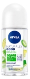 Nivea Naturally Good Déodorant Protection 24H à l\'Aloe Vera Bio Roll-On 50 ml