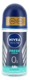 Nivea Men Fresh Ocean Déodorant Anti-Odeurs 48H Roll-On 50 ml