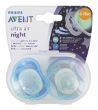 Avent 2 Schnuller Ultra Air Night 6-18 Monate