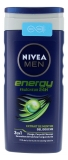 Gel de Banho Nivea Men Energy 3em1 Frescura 24H 250 ml