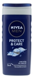 Nivea Men Protect & Care 3in1 Shower Gel Face, Body and Hair 250 ml