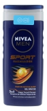 Nivea Men Sport Freshness 24H Revitalizing 3in1 Shower Gel Face, Body and Hair 250 ml