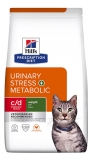 Hill\'s Chat Urinaire Stresse+ Metabolisme c/d Poulet 1,5 kg