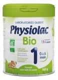 Physiolac Organic 1 From 0 To 6 Months 800g