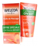 Weleda Arnica Massage Oil 200 ml + Arnica Sport Shower Gel 200 ml