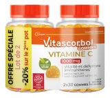 Vitascorbol Vitamin C 1000 mg Lot of 2 x 30 Gummies