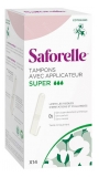 Saforelle Coton Protect 14 Tampons Super avec Applicateur