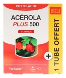 Phyto-Actif Acerola Plus 500 24 Tabletki + 1 Tubka Gratis