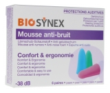 Biosynex Schaumstoff-Gehörschutz 6 Paare