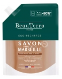 BeauTerra Vloeibare Marseillezeep Sheaboter Eco-Refill 900 ml