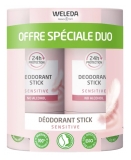 Weleda „Sensitive“ dezodoranto pieštukas, 2 x 50 g