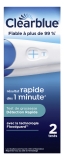 Clearblue Teste de Gravidez Deteção Rápida 2 Testes