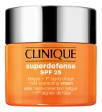 Clinique Superdefense SPF25 Multi-Correction Fatigue + 1st Signs of Age Very Dry to Combination Skin 50ml