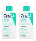 CeraVe Schaumgel Set mit 2 x 236 ml