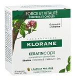 Klorane Compléments Alimentaires KeratinCaps Force & Vitalité Cheveux & Ongles