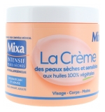 Mixa Dry and Sensitive Skin Cream 400 ml