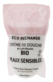 Florame Crème de Douche Lait d'Avoine Peaux Sensibles Rechargeable Bio Éco-Recharge 700 ml