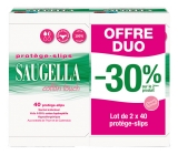 Saugella Cotton Touch Lot de 2 x 40 Protège-Slips