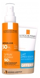 La Roche-Posay Anthelios Spray Invisible SPF50+ Avec Parfum 200 ml + Post-UV Exposure Lait Après-Soleil 75 ml Offered