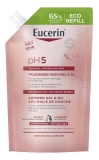 Eucerin pH5 Sprchový gelový olej Eko-náplň 400 ml