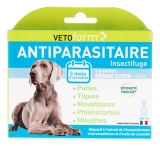 Vetoform Antiparasitaire Insectifuge Grand Chien 3 Pipettes