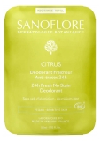 Sanoflore 24H Freschezza Agrumi Deodorante Biologico Ricarica 50 ml