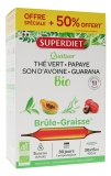 Superdiet Quatuor Brûle-Graisse Bio 20 Ampoules + 10 Ampoules Offertes