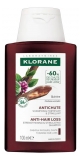Klorane Kraft - Strapaziertes Haar und Haarausfall Shampoo mit Chinin und Edelweiss Bio 100 ml