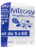 Mitosyl Water Wipes Pack of 4 x 60 Wipes + 60 Free Wipes