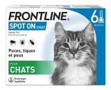 Frontline Spot-On Chat 6 Pipettes