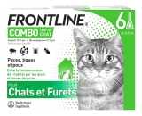 Frontline Combo Spot-On Chats et Furets 6 Pipettes