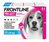 Frontline TRI-ACT Chiens 10-20 kg 6 Pipettes