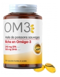 OM3 Huile de Poissons Sauvages 120 Capsules