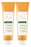 Klorane Depilační krém se sladkým mandlovým mlékem, balení 2 x 150 ml
