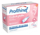 ProRhinel 10 Disposable Supple Ends for Baby Nose Blower