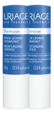 Uriage Xémose Vlažilni balzam za ustnice, 2 kosa x 4 g