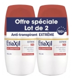 Etiaxil Anti-Traspirante Estremo 96H Roll-on Set di 2 x 50 ml